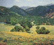 Granville Redmond Southern California Hills,n.d oil painting artist